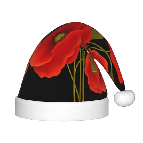 ZhRiYan Mohnblumen, klassische Weihnachtsmann-Kopfbedeckung, Weihnachtsmann, Neujahr, Party, warme Feiertagsmütze, perfekte Kopfbedeckung für Weihnachten, Halloween ZhRiYan Mohnblumen, klassische Weihnachtsmann-Kopfbedeckung, Weihnachtsmann, Neujahr, Party, warme Feiertagsmütze, perfekte Kopfbedeckung für Weihnachten, Halloween von ZhRiYan