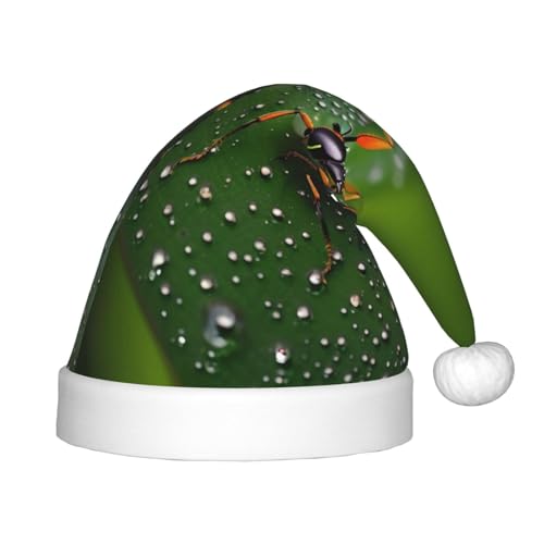 ZhRiYan Rainbows Insects Classic Santa Xmas New Year Party Headwear - Warm Holiday Hat - Perfect Headpieces for Christmas, Halloween ZhRiYan Rainbows Insects Classic Santa Xmas New Year Party Headwear - Warm Holiday Hat - Perfect Headpieces for Christmas, Halloween von ZhRiYan