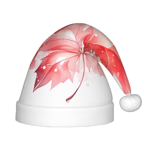 ZhRiYan Red Maple Leaf Classic Santa Xmas New Year Party Headwear - Warm Holiday Hat - Perfect Headpieces for Christmas, Halloween ZhRiYan Red Maple Leaf Classic Santa Xmas New Year Party Headwear - Warm Holiday Hat - Perfect Headpieces for Christmas, Halloween von ZhRiYan