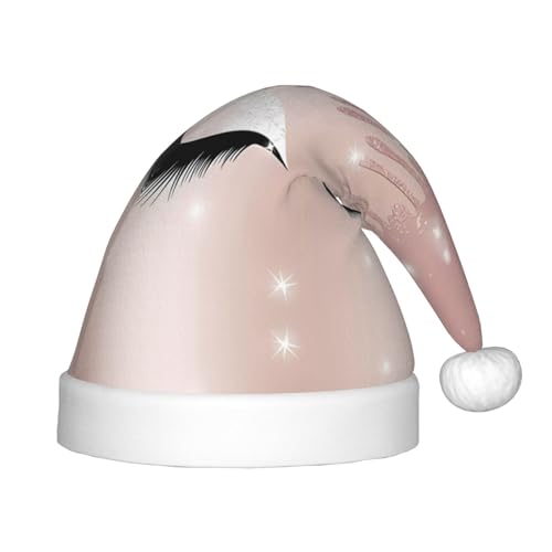 ZhRiYan Rose Gold Wimpern Klassische Weihnachtsmann Weihnachten Neujahr Party Kopfbedeckung - Warme Urlaub Hut - Perfekte Kopfschmuck für Weihnachten, Halloween ZhRiYan Rose Gold Wimpern Klassische Weihnachtsmann Weihnachten Neujahr Party Kopfbedeckung - Warme Urlaub Hut - Perfekte Kopfschmuck für Weihnachten, Halloween von ZhRiYan