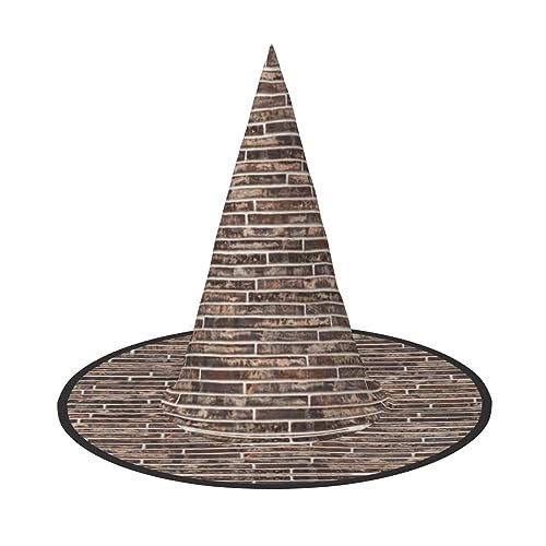 ZhanMg Brick Wall Halloween Party Hüte Hexenhut Kostüm Zubehör Festliche Maskerade Cosplay Verkleiden Faltbar ZhanMg Brick Wall Halloween Party Hüte Hexenhut Kostüm Zubehör Festliche Maskerade Cosplay Verkleiden Faltbar von ZhanMg