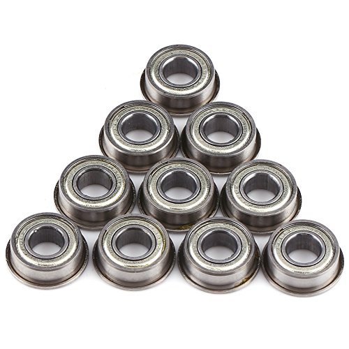 10Pcs F686ZZ Mini Metall Stahl Double Shield Flansch Kugellager 6 * 13 * 5mm von Zhangpu