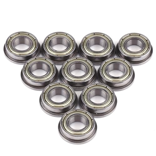 10pcs F688ZZ Metall Stahl Double Shield Flansch Kugellager für 8 * 16 * 5mm Motor von Zhangpu