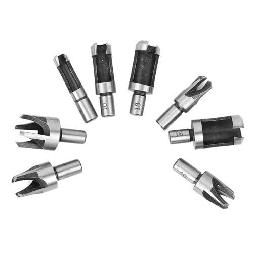 8 Stcs Holzstecker Cutter Tapered Klauenbohrer Bit Carpentry 6 Mm 10 Mm 13 Mm 16 Mm Schneidwerkzeug 8 Stcs Holzstecker Cutter Tapered Klauenbohrer Bit Carpentry 6 Mm 10 Mm 13 Mm 16 Mm Schneidwerkzeug von Zhangpu