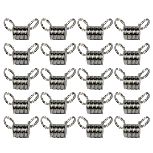 Perlenstopper für Schmuckherstellung, Perlendraht-Stopper, Federperlen-Endverschluss, Schmuckherstellung, Zubehör, Kunst, Handwerk, 20 Stück von ZhangyiHot