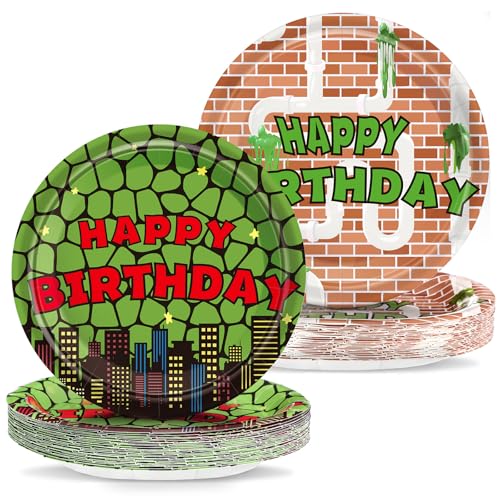 Zhehao 50 Stück Ninja Themed Teller für Ninja Super Motto Party Dekoration 17,8 cm Schildkröte Geburtstag Party Teller Grün Einweg-Papier Desserttabletts für Jungen Mädchen Schildkrötenbedarf Zhehao 50 Stück Ninja Themed Teller für Ninja Super Motto Party Dekoration 17,8 cm Schildkröte Geburtstag Party Teller Grün Einweg-Papier Desserttabletts für Jungen Mädchen Schildkrötenbedarf von Zhehao