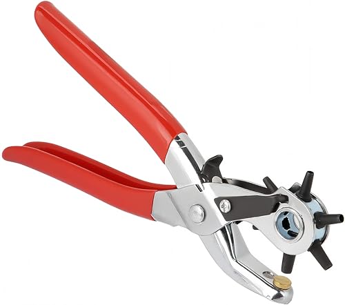 Zhenghebuy Lochzange,Leder Locher Werkzeug,Multi-Size Belt Hole Puncher,Leder Stanzer,Gürtellochzange,Lochzange Papier für Gürtel,Werkzeug,Sättel,Schuhe,Stoff,DIY 2-4.5mm Zhenghebuy Lochzange,Leder Locher Werkzeug,Multi-Size Belt Hole Puncher,Leder Stanzer,Gürtellochzange,Lochzange Papier für Gürtel,Werkzeug,Sättel,Schuhe,Stoff,DIY 2-4.5mm von Zhenghebuy
