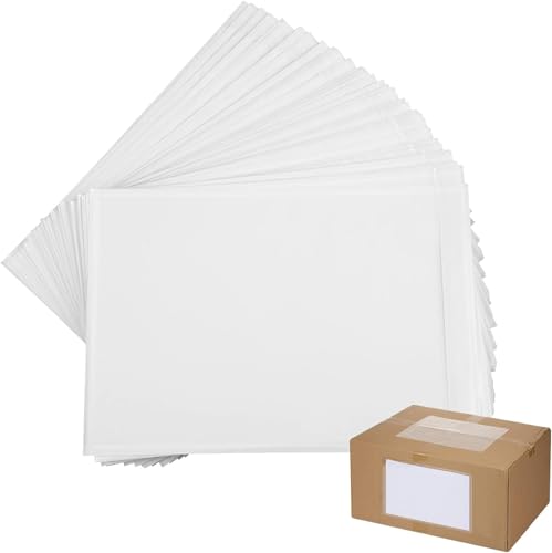 Versandetikettenhüllen, selbstklebend, 15 x 22 cm, transparent, für Etiketten, Rechnungen, 1000 Stück Versandetikettenhüllen, selbstklebend, 15 x 22 cm, transparent, für Etiketten, Rechnungen, 1000 Stück von Zhildmosin