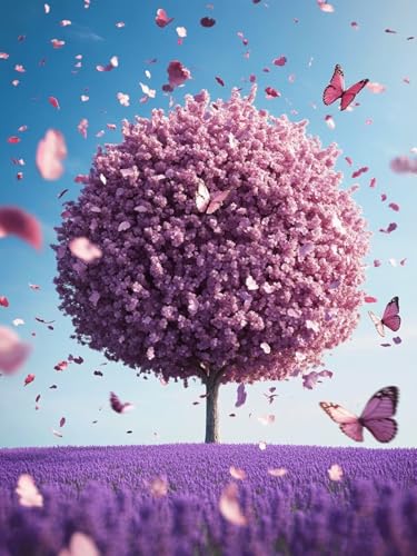 Baum Diamond Painting Erwachsene, 5D Schmetterling Diamant Painting Bilder Kinder Anfänger, DIY Vollbohrer Diamanten Malerei Stickerei Kreuzstich Basteln Mädchen, für Home Wand Dekor 100x150 cm W-902 Baum Diamond Painting Erwachsene, 5D Schmetterling Diamant Painting Bilder Kinder Anfänger, DIY Vollbohrer Diamanten Malerei Stickerei Kreuzstich Basteln Mädchen, für Home Wand Dekor 100x150 cm W-902 von Zhlpjecc