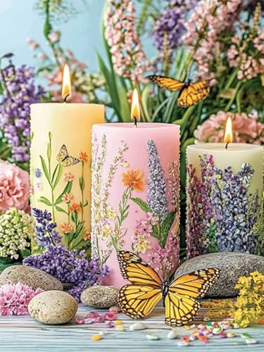 Diamond Painting Erwachsene Anfänger, Diamant Painting Kinder Blume Bilder, 5D Schmetterling Diamant Kunst Kits, DIY Kreativ Set für Erwachsene Geeignet Als Geschenk zur Entspannung 80x120 cm W-570 Diamond Painting Erwachsene Anfänger, Diamant Painting Kinder Blume Bilder, 5D Schmetterling Diamant Kunst Kits, DIY Kreativ Set für Erwachsene Geeignet Als Geschenk zur Entspannung 80x120 cm W-570 von Zhlpjecc