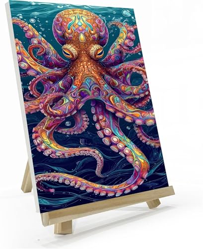 Malen Nach Zahlen Erwachsene Groß 30x60cm Malen Nach Zahlen Tierischer Oktopus DIY Ölgemälde-Kits auf mit Pinseln und Acrylpigment, Anfänger Graffiti-Liebhaber, Bastelset Geschenke, Ohne Rahmen Z-649 Malen Nach Zahlen Erwachsene Groß 30x60cm Malen Nach Zahlen Tierischer Oktopus DIY Ölgemälde-Kits auf mit Pinseln und Acrylpigment, Anfänger Graffiti-Liebhaber, Bastelset Geschenke, Ohne Rahmen Z-649 von Zhlpjecc
