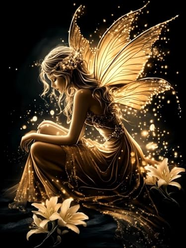 Schmetterling Diamond Painting Erwachsene, 5D Fee Diamant Painting Bilder Kinder Anfänger, DIY Vollbohrer Diamanten Malerei Stickerei Kreuzstich Basteln Mädchen, für Home Wand Dekor 45x60 cm W-368 Schmetterling Diamond Painting Erwachsene, 5D Fee Diamant Painting Bilder Kinder Anfänger, DIY Vollbohrer Diamanten Malerei Stickerei Kreuzstich Basteln Mädchen, für Home Wand Dekor 45x60 cm W-368 von Zhlpjecc