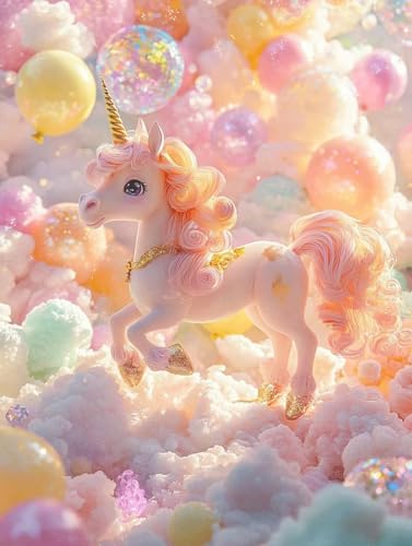 Diamond Painting Einhorn, 5D Diamond Painting Erwachsene kinder Bilder, Tier Crystal Art Basteln Erwachsene Set, DIY Runde Mosaikherstellung Bastelset für Weihnachten Wand Dekor Geschenk 80X110cm E-55 Diamond Painting Einhorn, 5D Diamond Painting Erwachsene kinder Bilder, Tier Crystal Art Basteln Erwachsene Set, DIY Runde Mosaikherstellung Bastelset für Weihnachten Wand Dekor Geschenk 80X110cm E-55 von Zhngxogg