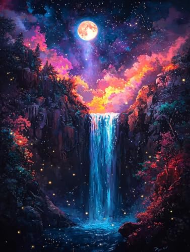Diamond Painting Erwachsene, Diamant Painting Bilder Fallen 5D Traum Diamant Malerei Eckige Steine Set, DIY Strass Kristall Stickerei Diamant Malerei Erwachsene Set,Weihnachten Room Decor 40X50cm R-14 Diamond Painting Erwachsene, Diamant Painting Bilder Fallen 5D Traum Diamant Malerei Eckige Steine Set, DIY Strass Kristall Stickerei Diamant Malerei Erwachsene Set,Weihnachten Room Decor 40X50cm R-14 von Zhngxogg
