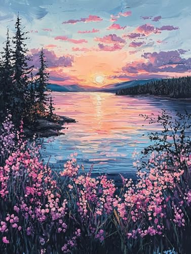Diamond Painting Erwachsene, Diamant Painting Bilder Sonnenuntergang 5D Blume Diamant Malerei Eckige Steine Set, DIY Kristall Stickerei Diamant Malerei, Erwachsene Bastelset, Room Decor 40X50cm E-66 Diamond Painting Erwachsene, Diamant Painting Bilder Sonnenuntergang 5D Blume Diamant Malerei Eckige Steine Set, DIY Kristall Stickerei Diamant Malerei, Erwachsene Bastelset, Room Decor 40X50cm E-66 von Zhngxogg
