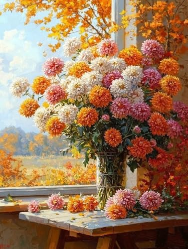 Diamond Painting Erwachsene Blume, Diamant Painting Bilder Kinder Anlage, DIY Runde Steine Basteln Erwachsene Anfänger Set, 5D Diamond Art Bastelset, für Home Weihnachten Decorations 80X110cm W-08 Diamond Painting Erwachsene Blume, Diamant Painting Bilder Kinder Anlage, DIY Runde Steine Basteln Erwachsene Anfänger Set, 5D Diamond Art Bastelset, für Home Weihnachten Decorations 80X110cm W-08 von Zhngxogg