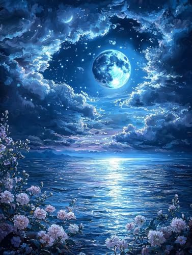 Diamond Painting Erwachsene Nacht, Diamant Painting Bilder Kinder Sternenhimmel, DIY Runde Steine Basteln Erwachsene Anfänger Set, 5D Diamond Art Bastelset, für Weihnachten Geschenk 80X110cm W-70 Diamond Painting Erwachsene Nacht, Diamant Painting Bilder Kinder Sternenhimmel, DIY Runde Steine Basteln Erwachsene Anfänger Set, 5D Diamond Art Bastelset, für Weihnachten Geschenk 80X110cm W-70 von Zhngxogg