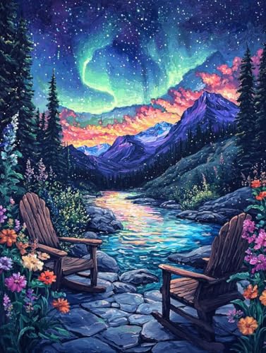 Diamond Painting Landschaft, Diamond Painting Eckige Steine Set Abstrakt, 5D Diamant Malerei Erwachsene und Kinder Set, DIY Mosaikherstellung Basteln Erwachsene, für Room Decor Geschenk 30X40cm E-61 Diamond Painting Landschaft, Diamond Painting Eckige Steine Set Abstrakt, 5D Diamant Malerei Erwachsene und Kinder Set, DIY Mosaikherstellung Basteln Erwachsene, für Room Decor Geschenk 30X40cm E-61 von Zhngxogg
