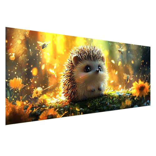 Diamond Painting 100x40 cm, 5D Diamant Painting Bilder Igel Diamant Art Malerei Tier, DIY Eckige Steine Crystal Stickerei Kreuzstich Bastelset Erwachsene für Zimmer Deko,Geschenke für Frauen Z0-669 Diamond Painting 100x40 cm, 5D Diamant Painting Bilder Igel Diamant Art Malerei Tier, DIY Eckige Steine Crystal Stickerei Kreuzstich Bastelset Erwachsene für Zimmer Deko,Geschenke für Frauen Z0-669 von Zhngzoyn
