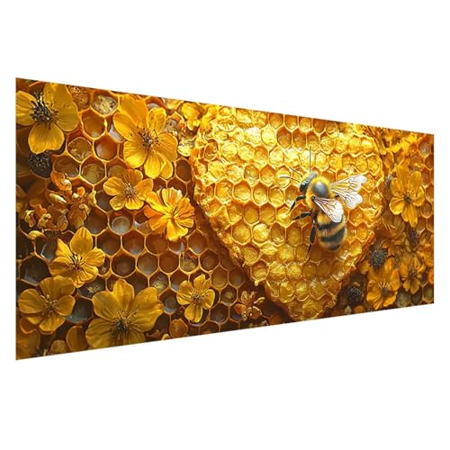 Diamond Painting 75x30 cm, 5D Diamant Painting Bilder Biene Diamant Art Malerei Blume, DIY Eckige Steine Crystal Stickerei Kreuzstich Bastelset Erwachsene für Zimmer Deko,Geschenke für Frauen Z0-633 Diamond Painting 75x30 cm, 5D Diamant Painting Bilder Biene Diamant Art Malerei Blume, DIY Eckige Steine Crystal Stickerei Kreuzstich Bastelset Erwachsene für Zimmer Deko,Geschenke für Frauen Z0-633 von Zhngzoyn