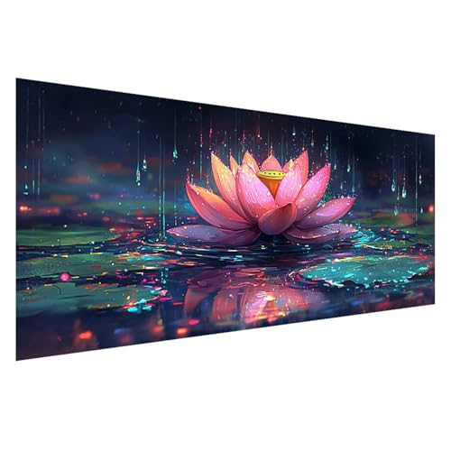 Diamond Painting 75x30 cm, 5D Diamant Painting Bilder Blume Diamant Art Malerei Lotus, DIY Eckige Steine Crystal Stickerei Kreuzstich Bastelset Erwachsene für Zimmer Deko,Geschenke für Frauen Z0-639 Diamond Painting 75x30 cm, 5D Diamant Painting Bilder Blume Diamant Art Malerei Lotus, DIY Eckige Steine Crystal Stickerei Kreuzstich Bastelset Erwachsene für Zimmer Deko,Geschenke für Frauen Z0-639 von Zhngzoyn