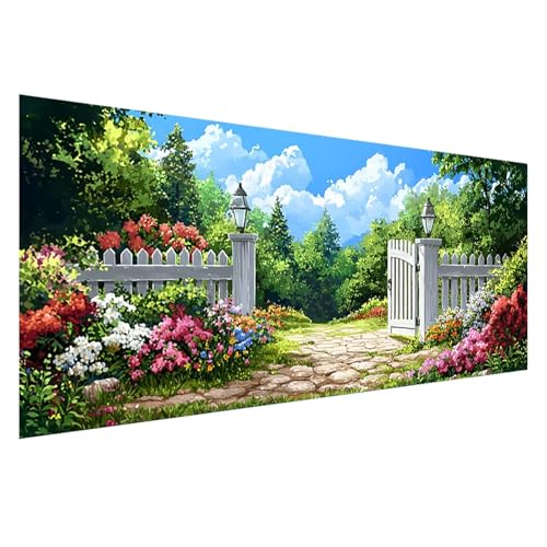 Diamond Painting 75x30 cm, 5D Diamant Painting Bilder Garten Diamant Art Malerei Blume, DIY Eckige Steine Crystal Stickerei Kreuzstich Bastelset Erwachsene für Zimmer Deko,Geschenke für Frauen Z0-621 Diamond Painting 75x30 cm, 5D Diamant Painting Bilder Garten Diamant Art Malerei Blume, DIY Eckige Steine Crystal Stickerei Kreuzstich Bastelset Erwachsene für Zimmer Deko,Geschenke für Frauen Z0-621 von Zhngzoyn