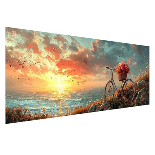 Diamond Painting 75x30 cm, 5D Diamant Painting Bilder Sonnenuntergang Diamant Art Malerei Landschaft, DIY Eckige Steine Stickerei Kreuzstich Bastelset Erwachsene für Zimmer Deko Geschenke Z0-645 Diamond Painting 75x30 cm, 5D Diamant Painting Bilder Sonnenuntergang Diamant Art Malerei Landschaft, DIY Eckige Steine Stickerei Kreuzstich Bastelset Erwachsene für Zimmer Deko Geschenke Z0-645 von Zhngzoyn