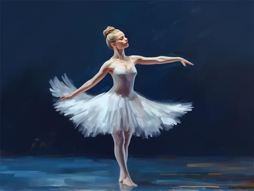 Diamond Painting Balletttänzerin Diamant Painting Bilder Erwachsene Frau, Basteln Mädchen 8 9 10 Jahre, Diamond Art Eckige Steine, DIY Diamant Malerei Bastelset, Deko Wohnzimmer Geschenk 90x70 cm I-9 Diamond Painting Balletttänzerin Diamant Painting Bilder Erwachsene Frau, Basteln Mädchen 8 9 10 Jahre, Diamond Art Eckige Steine, DIY Diamant Malerei Bastelset, Deko Wohnzimmer Geschenk 90x70 cm I-9 von Zhngzoyn