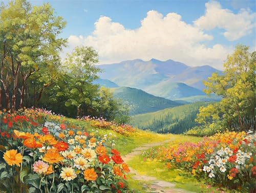 Diamond Painting Berg Diamant Painting Bilder Erwachsene Landschaft, Basteln Mädchen 8 9 10 Jahre, Diamond Art Eckige Steine, DIY Diamant Malerei Bastelset, Deko Wohnzimmer Geschenk 70x50 cm B-6 Diamond Painting Berg Diamant Painting Bilder Erwachsene Landschaft, Basteln Mädchen 8 9 10 Jahre, Diamond Art Eckige Steine, DIY Diamant Malerei Bastelset, Deko Wohnzimmer Geschenk 70x50 cm B-6 von Zhngzoyn