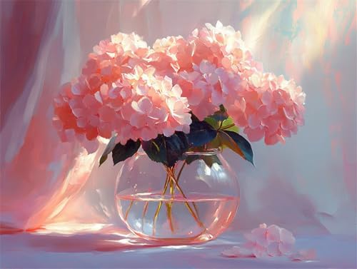 Diamond Painting Blume Diamant Painting Bilder Erwachsene Hortensie, Basteln Mädchen 8 9 10 Jahre, Diamond Art Eckige Steine, DIY Diamant Malerei Bastelset, Deko Wohnzimmer Geschenk 90x70 cm X-5 Diamond Painting Blume Diamant Painting Bilder Erwachsene Hortensie, Basteln Mädchen 8 9 10 Jahre, Diamond Art Eckige Steine, DIY Diamant Malerei Bastelset, Deko Wohnzimmer Geschenk 90x70 cm X-5 von Zhngzoyn