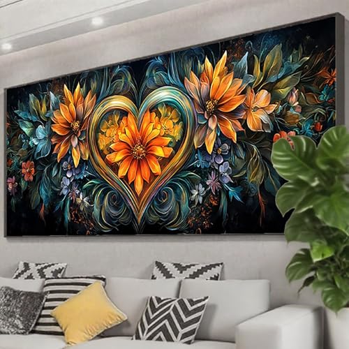 Diamond Painting Blume Diamond Painting Erwachsene 75x30 cm, 5D Abstrakt Diamant Malerei Bilder Basteln Mädchen ab 8 Jahre, DIY Eckige Steine Stickerei Cross Stitch Malerei für Deko Wohnzimmer Z0-610 Diamond Painting Blume Diamond Painting Erwachsene 75x30 cm, 5D Abstrakt Diamant Malerei Bilder Basteln Mädchen ab 8 Jahre, DIY Eckige Steine Stickerei Cross Stitch Malerei für Deko Wohnzimmer Z0-610 von Zhngzoyn