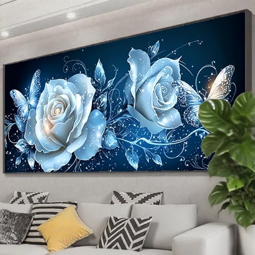 Diamond Painting Blume Diamond Painting Erwachsene 75x30 cm, 5D Schmetterling Diamant Malerei Bilder Basteln Mädchen ab 8 Jahre, DIY Eckige Steine Stickerei Cross Stitch Malerei Deko Wohnzimmer Z0-130 Diamond Painting Blume Diamond Painting Erwachsene 75x30 cm, 5D Schmetterling Diamant Malerei Bilder Basteln Mädchen ab 8 Jahre, DIY Eckige Steine Stickerei Cross Stitch Malerei Deko Wohnzimmer Z0-130 von Zhngzoyn