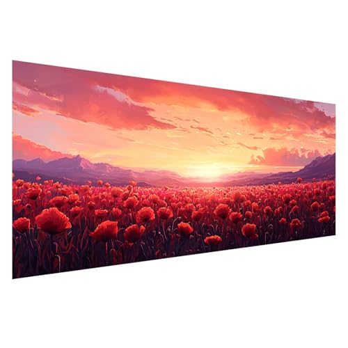 Diamond Painting Blume Diamond Painting Erwachsene Groß XXL 125x50 cm, 5D Landschaft Diamant Malerei Bilder, DIY Eckige Steine Stickerei Cross Stitch Malerei für Deko Wohnzimmer Geschenke Z0-835 Diamond Painting Blume Diamond Painting Erwachsene Groß XXL 125x50 cm, 5D Landschaft Diamant Malerei Bilder, DIY Eckige Steine Stickerei Cross Stitch Malerei für Deko Wohnzimmer Geschenke Z0-835 von Zhngzoyn