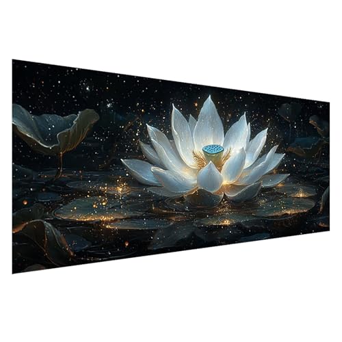 Diamond Painting Blume Diamond Painting Erwachsene Groß XXL 200x80 cm, 5D Lotus Diamant Malerei Bilder Basteln Mädchen ab 8 Jahre, DIY Eckige Steine Cross Stitch Malerei für Deko Wohnzimmer Z0-17 Diamond Painting Blume Diamond Painting Erwachsene Groß XXL 200x80 cm, 5D Lotus Diamant Malerei Bilder Basteln Mädchen ab 8 Jahre, DIY Eckige Steine Cross Stitch Malerei für Deko Wohnzimmer Z0-17 von Zhngzoyn