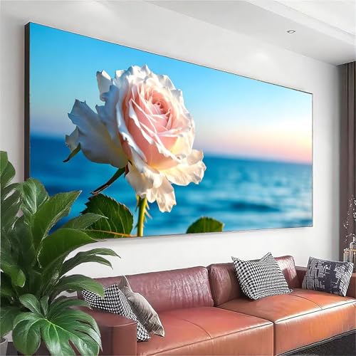 Diamond Painting Blume Diamond Painting Erwachsene Groß XXL 200x80 cm, 5D Meer Diamant Malerei Bilder Basteln Mädchen ab 8 Jahre, DIY Runde Crystal Stickerei Cross Stitch Art für Deko Wohnzimmer A-7 Diamond Painting Blume Diamond Painting Erwachsene Groß XXL 200x80 cm, 5D Meer Diamant Malerei Bilder Basteln Mädchen ab 8 Jahre, DIY Runde Crystal Stickerei Cross Stitch Art für Deko Wohnzimmer A-7 von Zhngzoyn