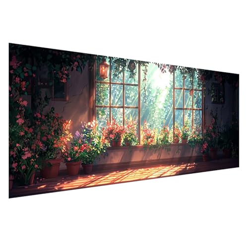 Diamond Painting Blume Diamond Painting Erwachsene Groß XXL 225x90 cm, 5D Landschaft Diamant Malerei Bilder, DIY Eckige Steine Stickerei Cross Stitch Malerei für Deko Wohnzimmer Geschenke Z0-563 Diamond Painting Blume Diamond Painting Erwachsene Groß XXL 225x90 cm, 5D Landschaft Diamant Malerei Bilder, DIY Eckige Steine Stickerei Cross Stitch Malerei für Deko Wohnzimmer Geschenke Z0-563 von Zhngzoyn