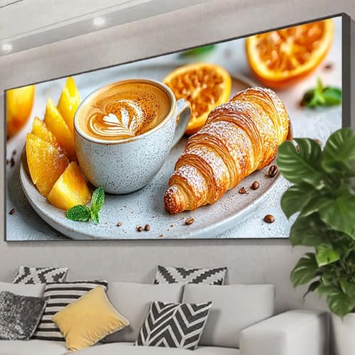 Diamond Painting Brot Diamond Painting Erwachsene Groß XXL 250x100 cm, 5D Kaffee Diamant Malerei Bilder Basteln Mädchen ab 8 Jahre, DIY Eckige Steine Cross Stitch Malerei für Deko Wohnzimmer Z0-548 Diamond Painting Brot Diamond Painting Erwachsene Groß XXL 250x100 cm, 5D Kaffee Diamant Malerei Bilder Basteln Mädchen ab 8 Jahre, DIY Eckige Steine Cross Stitch Malerei für Deko Wohnzimmer Z0-548 von Zhngzoyn