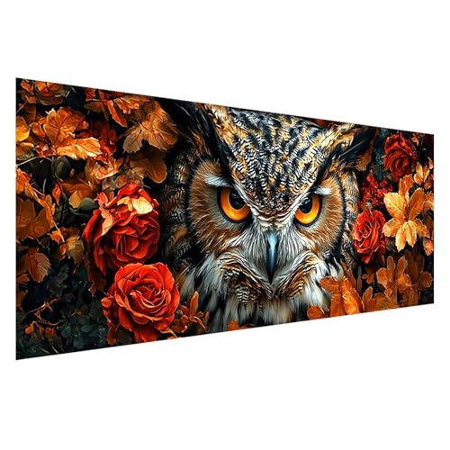 Diamond Painting Eule Diamond Painting Erwachsene 75x30 cm, 5D Blume Diamant Malerei Bilder Basteln Mädchen ab 8 Jahre, DIY Eckige Steine Stickerei Cross Stitch Malerei für Deko Wohnzimmer Z0-637 Diamond Painting Eule Diamond Painting Erwachsene 75x30 cm, 5D Blume Diamant Malerei Bilder Basteln Mädchen ab 8 Jahre, DIY Eckige Steine Stickerei Cross Stitch Malerei für Deko Wohnzimmer Z0-637 von Zhngzoyn