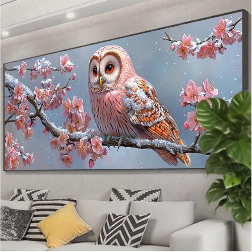 Diamond Painting Eule Diamond Painting Erwachsene Groß XXL 250x100 cm, 5D Blume Diamant Malerei Bilder Basteln Mädchen ab 8 Jahre, DIY Eckige Steine Cross Stitch Malerei für Deko Wohnzimmer Z0-584 Diamond Painting Eule Diamond Painting Erwachsene Groß XXL 250x100 cm, 5D Blume Diamant Malerei Bilder Basteln Mädchen ab 8 Jahre, DIY Eckige Steine Cross Stitch Malerei für Deko Wohnzimmer Z0-584 von Zhngzoyn