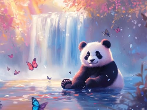 Diamond Painting Fallen Diamant Painting Bilder Erwachsene Panda, Basteln Mädchen 8 9 10 Jahre, Diamond Art Eckige Steine, DIY Diamant Malerei Bastelset Erwachsene für Deko Wohnzimmer 60x45 cm J-3 Diamond Painting Fallen Diamant Painting Bilder Erwachsene Panda, Basteln Mädchen 8 9 10 Jahre, Diamond Art Eckige Steine, DIY Diamant Malerei Bastelset Erwachsene für Deko Wohnzimmer 60x45 cm J-3 von Zhngzoyn
