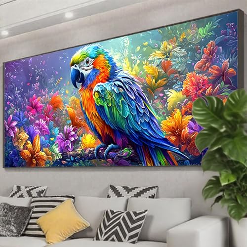 Diamond Painting Farbe Diamond Painting Erwachsene Groß XXL 150x60 cm, 5D Tier Diamant Malerei Bilder Basteln Mädchen ab 8 Jahre, DIY Eckige Steine Stickerei Cross Stitch Malerei Deko Wohnzimmer Z0-76 Diamond Painting Farbe Diamond Painting Erwachsene Groß XXL 150x60 cm, 5D Tier Diamant Malerei Bilder Basteln Mädchen ab 8 Jahre, DIY Eckige Steine Stickerei Cross Stitch Malerei Deko Wohnzimmer Z0-76 von Zhngzoyn