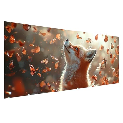 Diamond Painting Füchse Diamond Painting Erwachsene 100x40 cm, 5D Tier Diamant Malerei Bilder Basteln Mädchen ab 8 Jahre, DIY Eckige Steine Stickerei Cross Stitch Malerei für Deko Wohnzimmer Z0-679 Diamond Painting Füchse Diamond Painting Erwachsene 100x40 cm, 5D Tier Diamant Malerei Bilder Basteln Mädchen ab 8 Jahre, DIY Eckige Steine Stickerei Cross Stitch Malerei für Deko Wohnzimmer Z0-679 von Zhngzoyn
