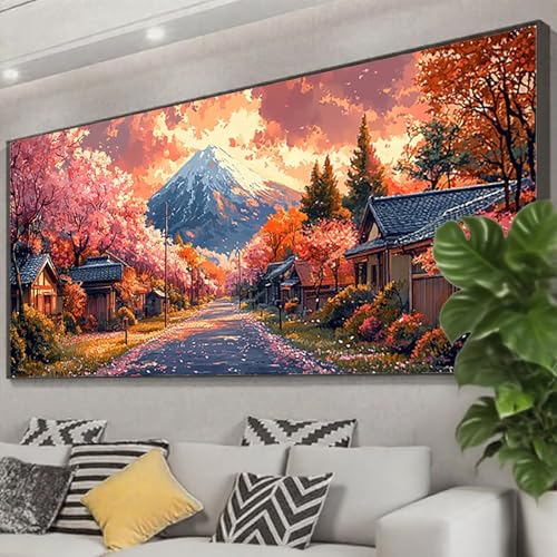 Diamond Painting Japan Diamond Painting Erwachsene 100x40 cm, 5D Landschaft Diamant Malerei Bilder Basteln Mädchen ab 8 Jahre, DIY Eckige Steine Stickerei Cross Stitch Malerei Deko Wohnzimmer Z0-32 Diamond Painting Japan Diamond Painting Erwachsene 100x40 cm, 5D Landschaft Diamant Malerei Bilder Basteln Mädchen ab 8 Jahre, DIY Eckige Steine Stickerei Cross Stitch Malerei Deko Wohnzimmer Z0-32 von Zhngzoyn