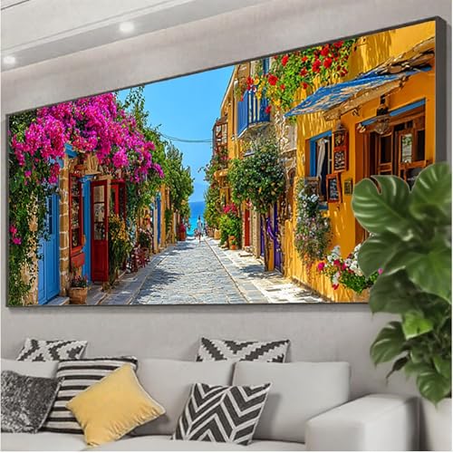 Diamond Painting Landschaft Diamond Painting Erwachsene 75x30 cm, 5D Straße Diamant Malerei Bilder Basteln Mädchen ab 8 Jahre, DIY Eckige Steine Stickerei Cross Stitch Malerei Deko Wohnzimmer Z0-640 Diamond Painting Landschaft Diamond Painting Erwachsene 75x30 cm, 5D Straße Diamant Malerei Bilder Basteln Mädchen ab 8 Jahre, DIY Eckige Steine Stickerei Cross Stitch Malerei Deko Wohnzimmer Z0-640 von Zhngzoyn