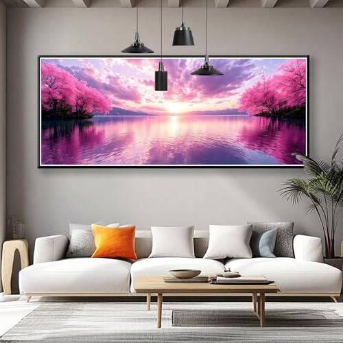 Diamond Painting Landschaft Diamond Painting Erwachsene Groß XXL 200x80 cm, 5D Meer Diamant Malerei Basteln Mädchen ab 8 Jahre, DIY Runde Crystal Stickerei Cross Stitch Malerei für Deko Wohnzimmer W-6 Diamond Painting Landschaft Diamond Painting Erwachsene Groß XXL 200x80 cm, 5D Meer Diamant Malerei Basteln Mädchen ab 8 Jahre, DIY Runde Crystal Stickerei Cross Stitch Malerei für Deko Wohnzimmer W-6 von Zhngzoyn