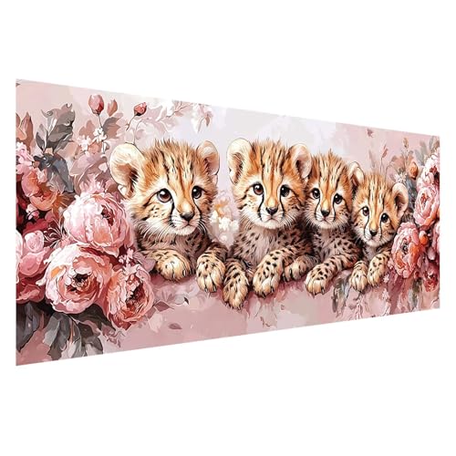 Diamond Painting Leopard Diamond Painting Erwachsene 75x30 cm, 5D Blume Diamant Malerei Bilder Basteln Mädchen ab 8 Jahre, DIY Eckige Steine Stickerei Cross Stitch Malerei für Deko Wohnzimmer Z0-889 Diamond Painting Leopard Diamond Painting Erwachsene 75x30 cm, 5D Blume Diamant Malerei Bilder Basteln Mädchen ab 8 Jahre, DIY Eckige Steine Stickerei Cross Stitch Malerei für Deko Wohnzimmer Z0-889 von Zhngzoyn