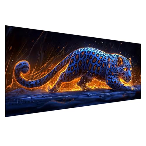 Diamond Painting Leopard Diamond Painting Erwachsene Groß XXL 225x90 cm, 5D Tier Diamant Malerei Bilder Basteln Mädchen ab 8 Jahre, DIY Eckige Steine Cross Stitch Malerei für Deko Wohnzimmer Z0-941 Diamond Painting Leopard Diamond Painting Erwachsene Groß XXL 225x90 cm, 5D Tier Diamant Malerei Bilder Basteln Mädchen ab 8 Jahre, DIY Eckige Steine Cross Stitch Malerei für Deko Wohnzimmer Z0-941 von Zhngzoyn