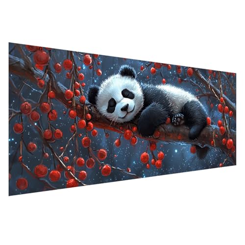 Diamond Painting Panda Diamond Painting Erwachsene Groß XXL 225x90 cm, 5D Tier Diamant Malerei Bilder Basteln Mädchen ab 8 Jahre, DIY Eckige Steine Cross Stitch Malerei für Deko Wohnzimmer Z0-575 Diamond Painting Panda Diamond Painting Erwachsene Groß XXL 225x90 cm, 5D Tier Diamant Malerei Bilder Basteln Mädchen ab 8 Jahre, DIY Eckige Steine Cross Stitch Malerei für Deko Wohnzimmer Z0-575 von Zhngzoyn