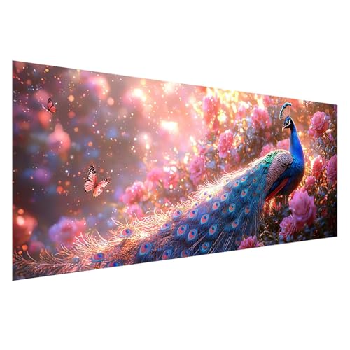 Diamond Painting Pfau Diamond Painting Erwachsene Groß XXL 225x90 cm, 5D Blume Diamant Malerei Bilder Basteln Mädchen ab 8 Jahre, DIY Eckige Steine Cross Stitch Malerei für Deko Wohnzimmer Z0-659 Diamond Painting Pfau Diamond Painting Erwachsene Groß XXL 225x90 cm, 5D Blume Diamant Malerei Bilder Basteln Mädchen ab 8 Jahre, DIY Eckige Steine Cross Stitch Malerei für Deko Wohnzimmer Z0-659 von Zhngzoyn