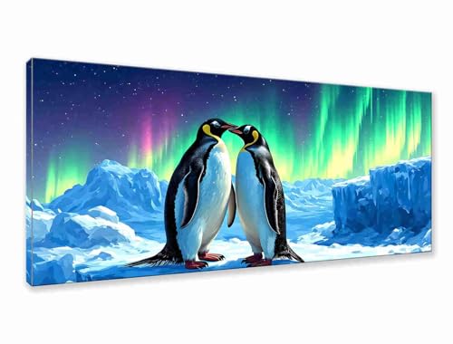Diamond Painting Pinguin Diamond Painting Erwachsene Groß XXL 175x70 cm, 5D Tier Diamant Malerei Bilder Basteln Mädchen ab 8 Jahre, DIY Runde Crystal Stickerei Cross Stitch Art für Deko Wohnzimmer P-1 Diamond Painting Pinguin Diamond Painting Erwachsene Groß XXL 175x70 cm, 5D Tier Diamant Malerei Bilder Basteln Mädchen ab 8 Jahre, DIY Runde Crystal Stickerei Cross Stitch Art für Deko Wohnzimmer P-1 von Zhngzoyn